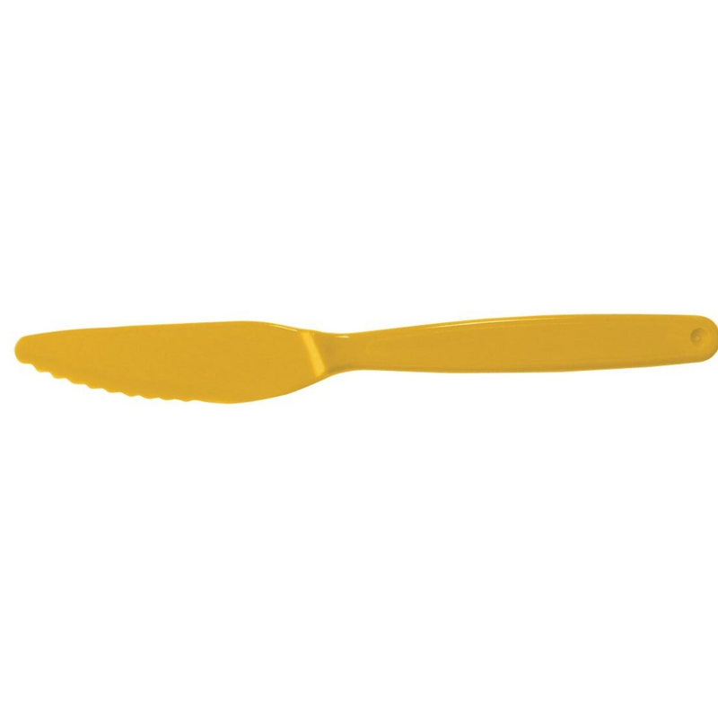 Olympia Kristallon Polycarbonate Knife Yellow 180mm (Pack of 12)