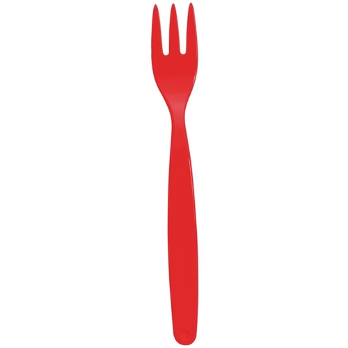 Olympia Kristallon Polycarbonate Fork Red - 170mm (Pack of 12)
