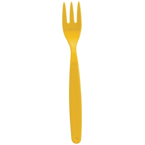 Olympia Kristallon Polycarbonate Fork Yellow - 170mm (Pack of 12)