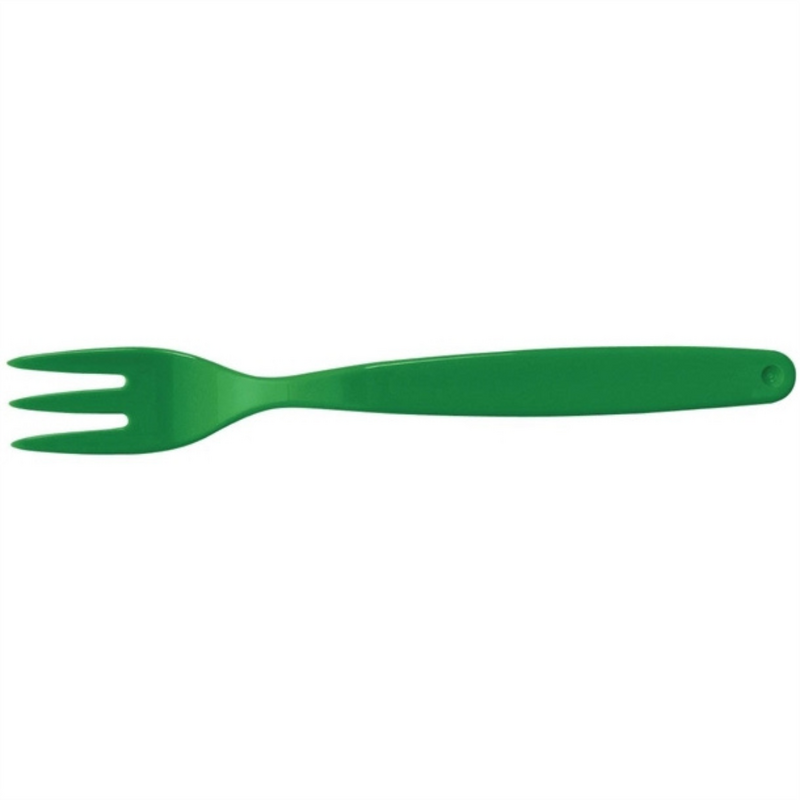 Olympia Kristallon Polycarbonate Fork Green 170mm (Pack of 12)