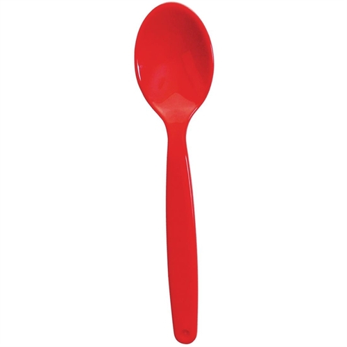 Olympia Kristallon Polycarbonate Spoon Red - 170mm (Pack of 12)