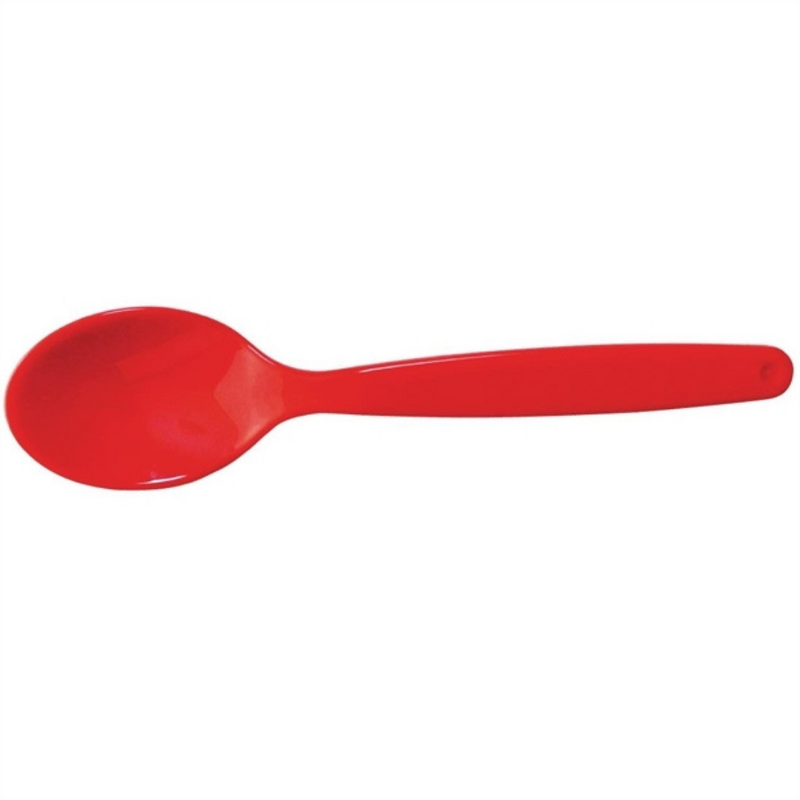 Olympia Kristallon Polycarbonate Spoon Red 170mm (Pack of 12)