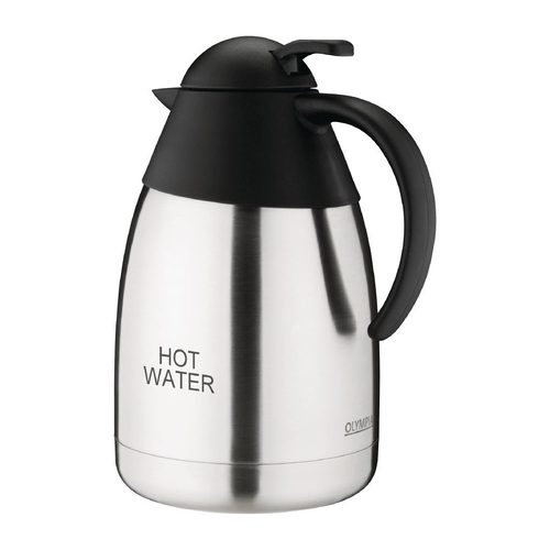 Olympia Vacuum Jug Domed Lid 1.5Ltr 'HOT WATER'
