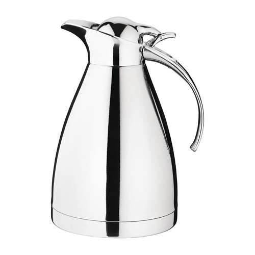 Olympia Vacuum Jug Double Wall hinged lid 1Ltr