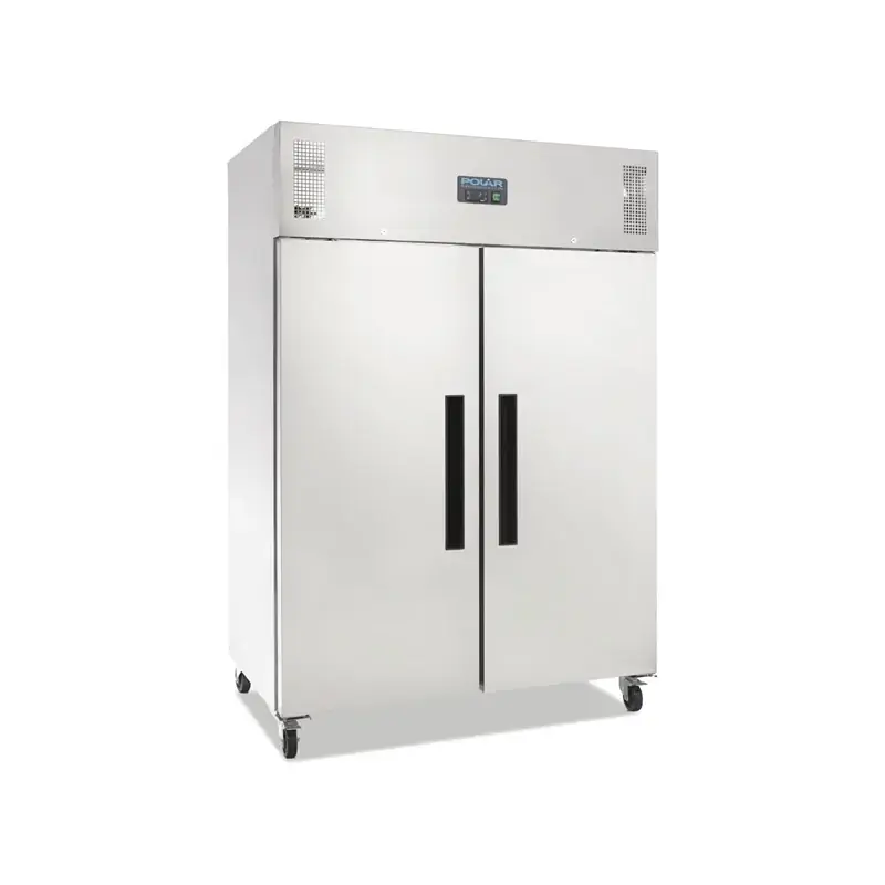 Polar DL895-A G-Series 2 Door Upright Fridge Stainless Steel 1200Ltr 