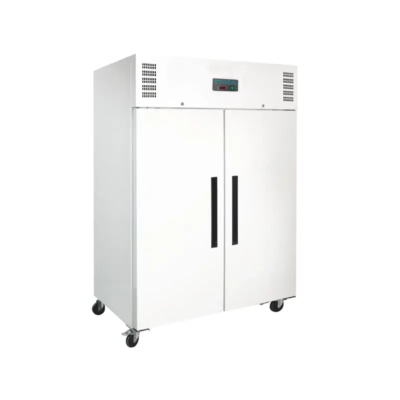 Polar DL897-A G-Series 2 Door Upright Freezer White 1200Ltr 
