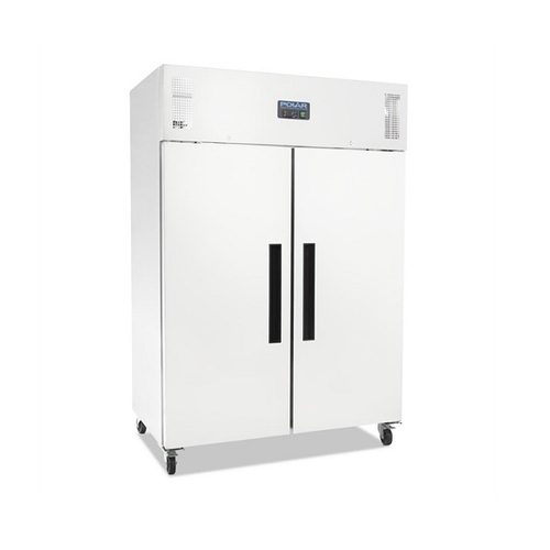(Clearance) Unboxed, Dented - Polar DL898-A G-Series 2 Door Upright Fridge White - 1200Ltr 