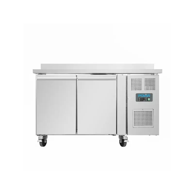 Polar DL916-A U-Series 2 Door Counter Freezer with Upstand 282Ltr
