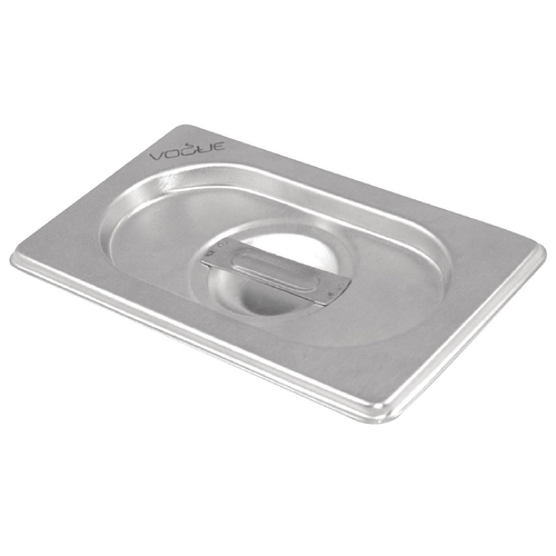 Vogue Stainless Steel 1/6 Gastronorm Tray Lid 