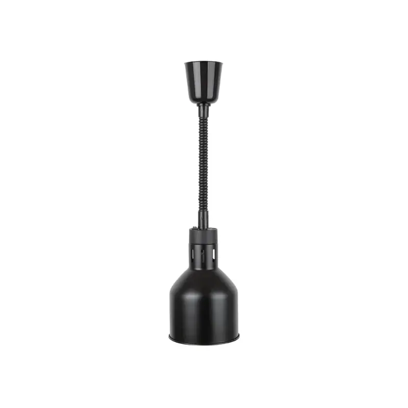 Apuro DR759-A Retractable Heat Shade Matt Black Finish