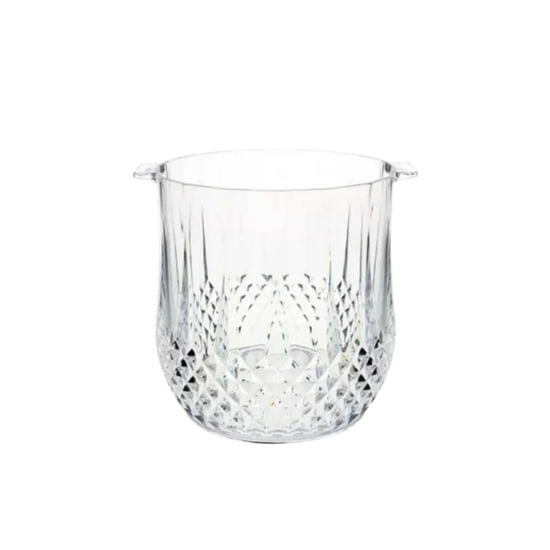 D-Still Cut Crystal Ice Bucket Polycarbonate 5.2L