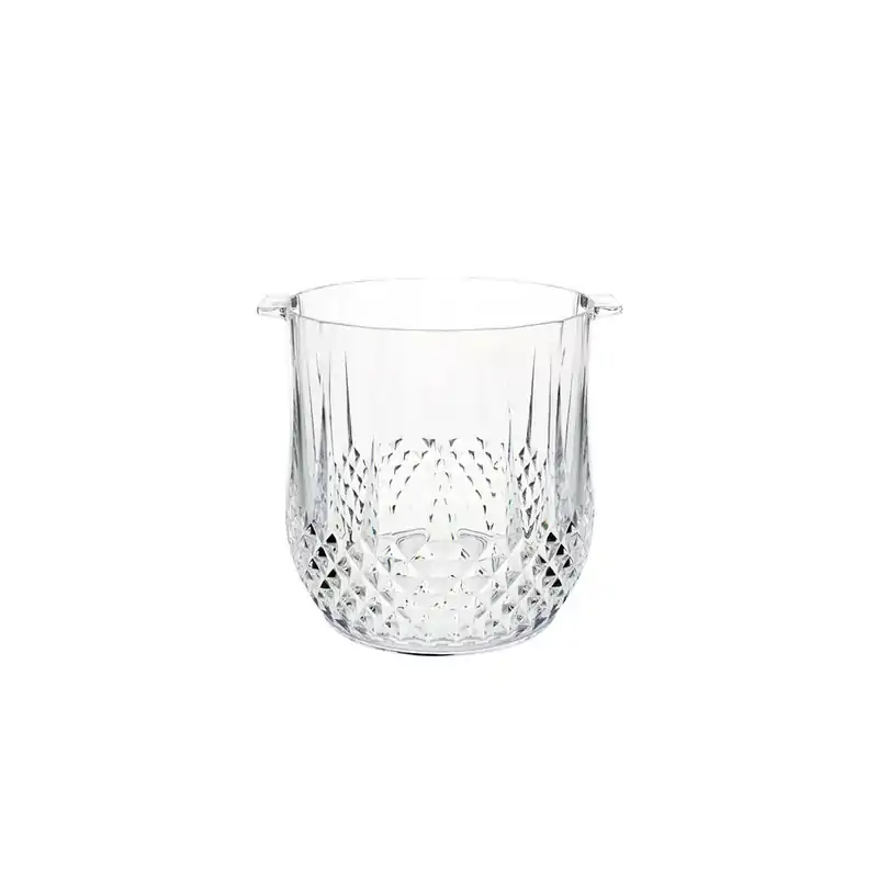 D-Still Cut Crystal Ice Bucket Polycarbonate 5.2L