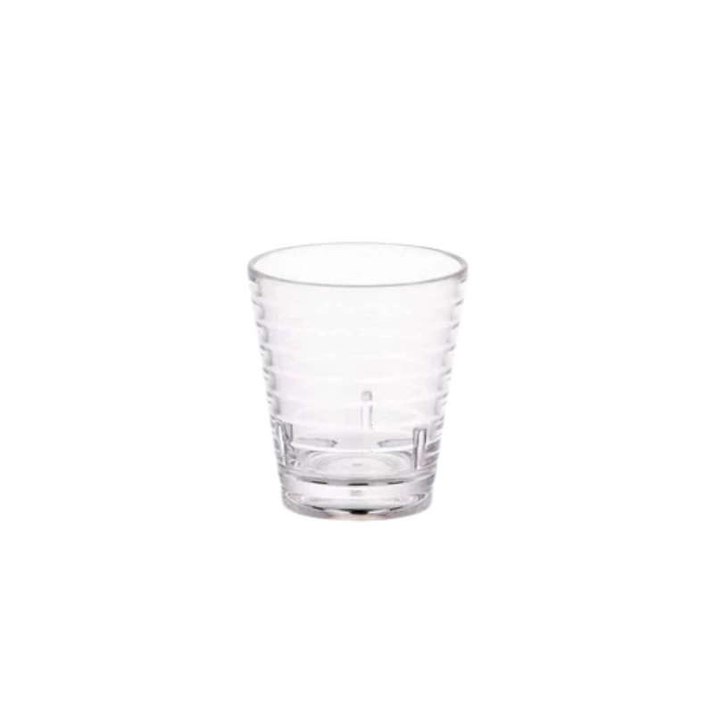 D-Still Essentials Polycarbonate Ribbed Stack Rocks 280ml (Box of 4)
