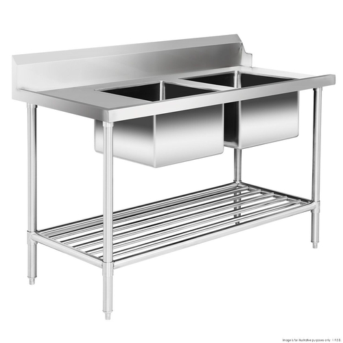 Modular Systems DSB7-2100R-A Double Right Handed Sink Bench 2100 x 700 x 900mm