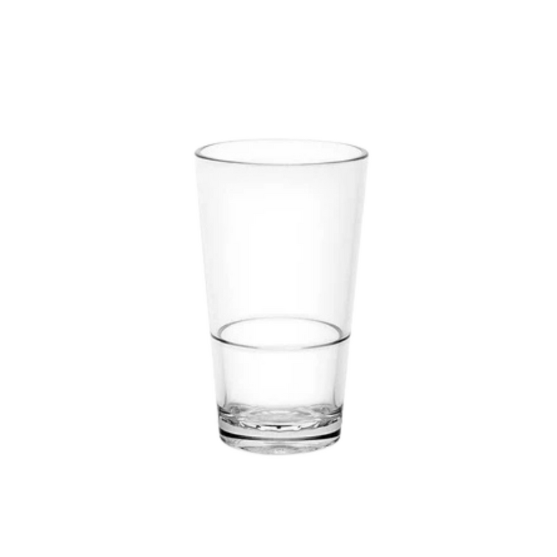 D-Still Essentials Polycarbonate Highball Beer W&M Certified & Nucleated 285ml (Box of 4)
