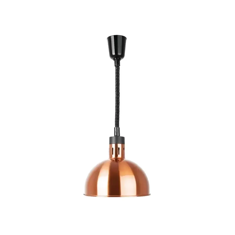 Apuro DY460-A Retractable Dome Heat Shades Copper Finish