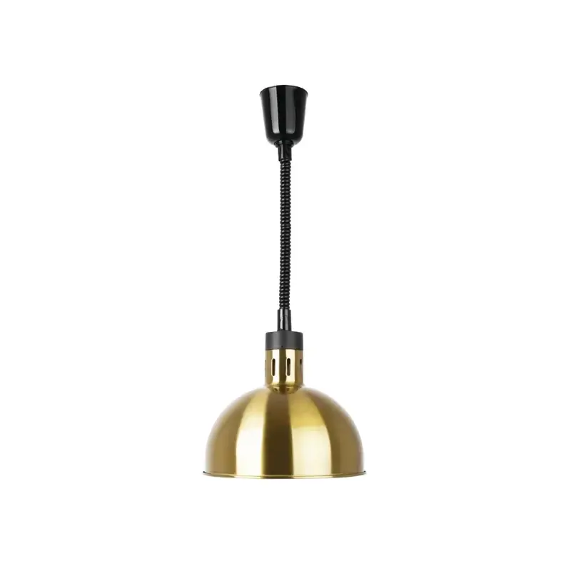 Apuro DY462-A Retractable Dome Heat Shades Pale Gold