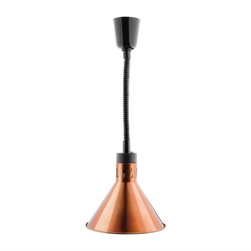 Apuro DY463-A Retractable Conical Heat Lamp Shade Copper Finish