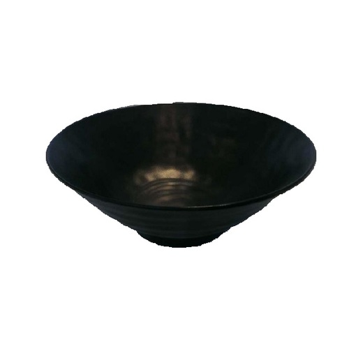 Royal Melamine Bowl 9.5 inch / 248 x 85mm - Matt Black