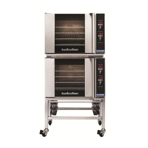 Turbofan E31D4-2C - 2x Full Size Tray Digital Electric Convection Oven Double Stacked
