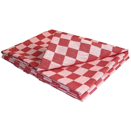 Vogue Chef Tea Towel Red 660x660mm