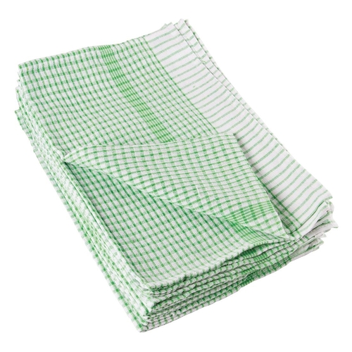 Wonderdry Tea Towel Green - 762x508mm (Pack 10)