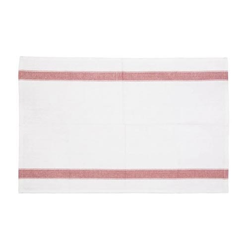 Heavy Duty Tea Towel 760x510mm - Red Border