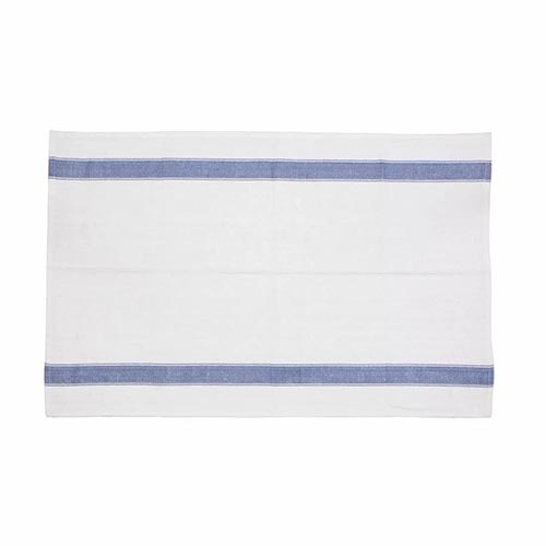 Heavy Duty Tea Towel 760x510mm - Blue Border