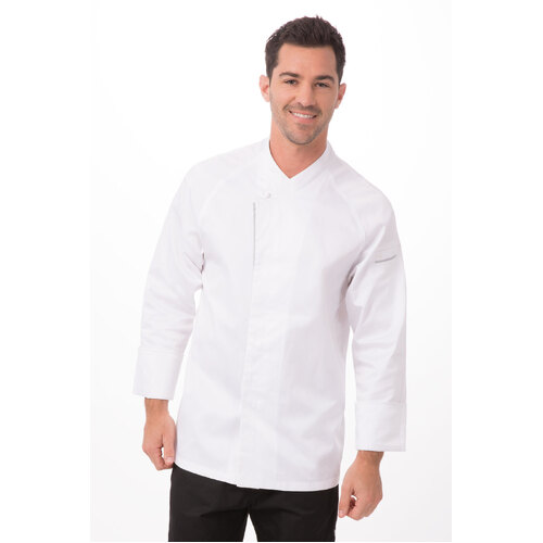 Chef Works Trieste Premium Cotton Chef Jacket - ECRO