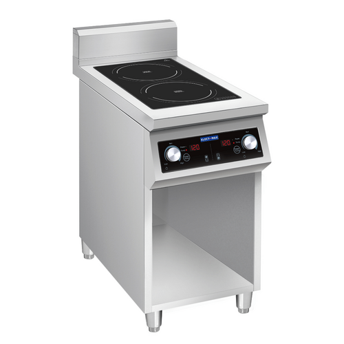 Electmax EIC7-400P - 700 Series Induction 2-Burner Cooker with Splashback