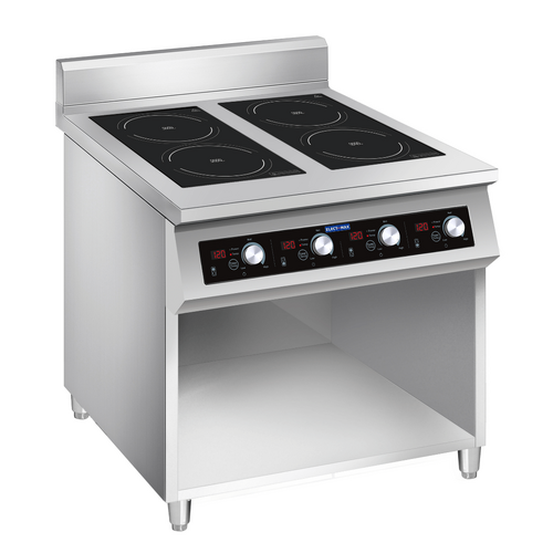 Electmax EIC7-800P - 700 Series Induction 4-Burner Cooker with Splashback