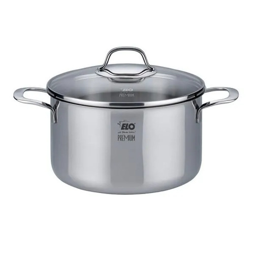 Elo "Silicano+" Casserole With Glass Lid 240mm