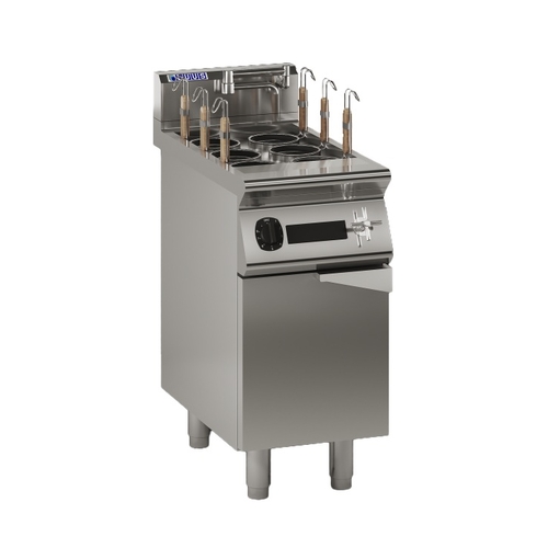 Luus EP7-40 - Electric Induction Pasta Cooker - 6 Square Baskets