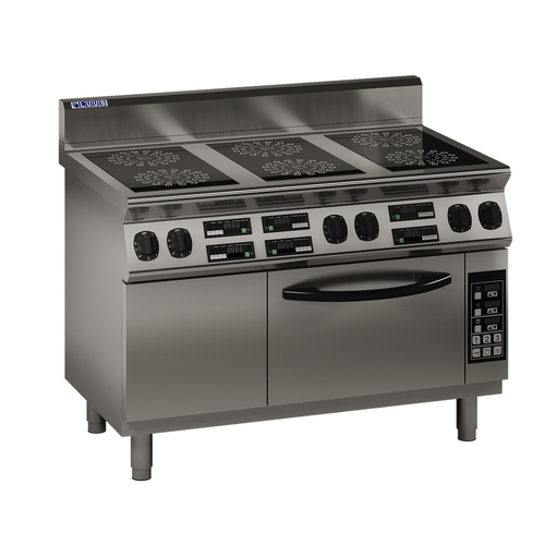 Luus ER7-6B - 6 Zone Induction Cooktop with Electric Oven