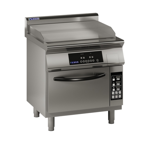 Luus ER7-8P - 800mm Induction Griddle with Electric Oven