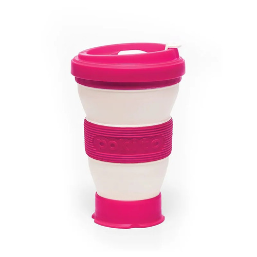 Evo Eco-Friendly Collapsible Cup - Raspberry