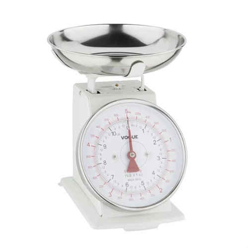 Vogue Kitchen Scale Bowl Top 5Kg Grad. 20g