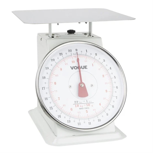Vogue Kitchen Scale Flat Top 10kg - Grad. 50g