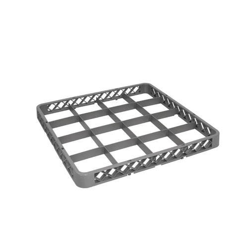 Vogue Glass Rack Extender 16 compartments 500x500x45mm