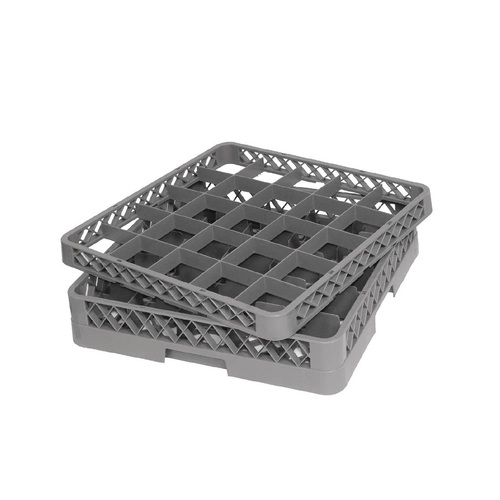 Vogue Glass Rack Extender 25 compartments 500x500x45mm