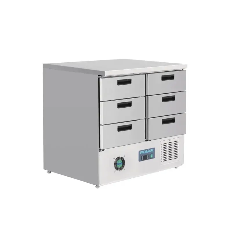 Polar FA440-A G-Series Refrigerated Counter with 6 Drawers 240Ltr