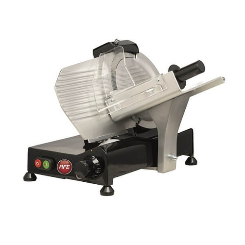 RFE FAF300i Heavy Duty Belt Driven Slicer, Silver and Black 
