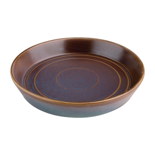 Olympia Cavolo Iridescent Flat Round Bowl 220mm (Box of 4)