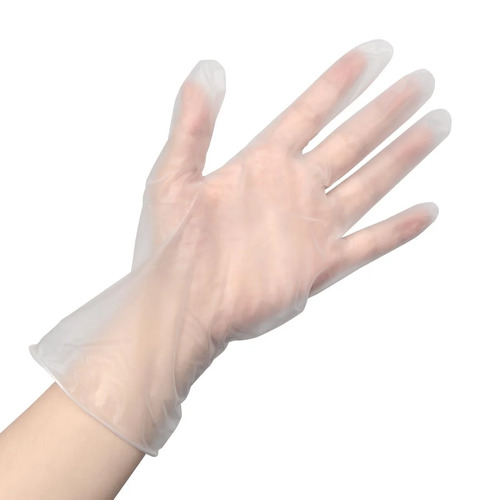 Vogue Vinyl Food-Prep Gloves Clear Powder Free - Size S (Pack 100)
