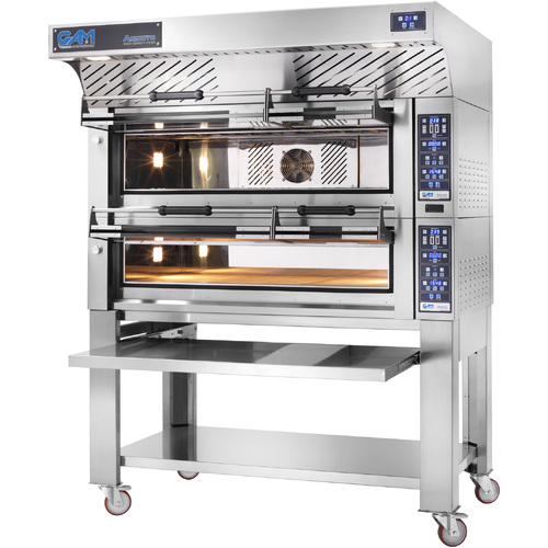 Gam Azzurro Bakery 3 Tray Stone Deck Oven With Dual Static/Fan Forced Technology - (60 x 40cm) Tray