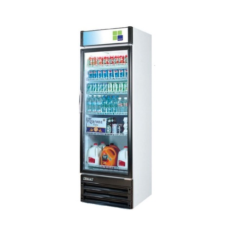 Turbo Air FRS-600RP - 1 Door Glass Display Upright Fridge