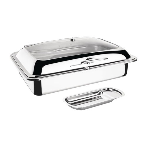 Olympia Induction Chafer 1/1 with Glass Lid