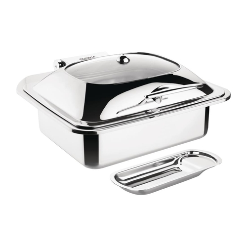 Olympia Induction Chafer 1/2 GN with Glass Lid