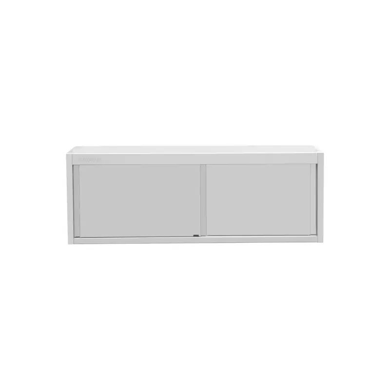 Vogue Wall Cupboard Stainless Steel 650x1800x400mm