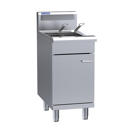Luus FV-45 - Gas V Pan Fryer - 2 Baskets